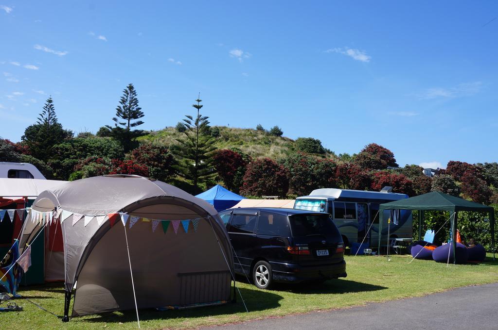 Fitzroy Beach Holiday Park New Plymouth Exterior foto