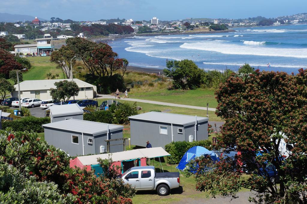 Fitzroy Beach Holiday Park New Plymouth Exterior foto