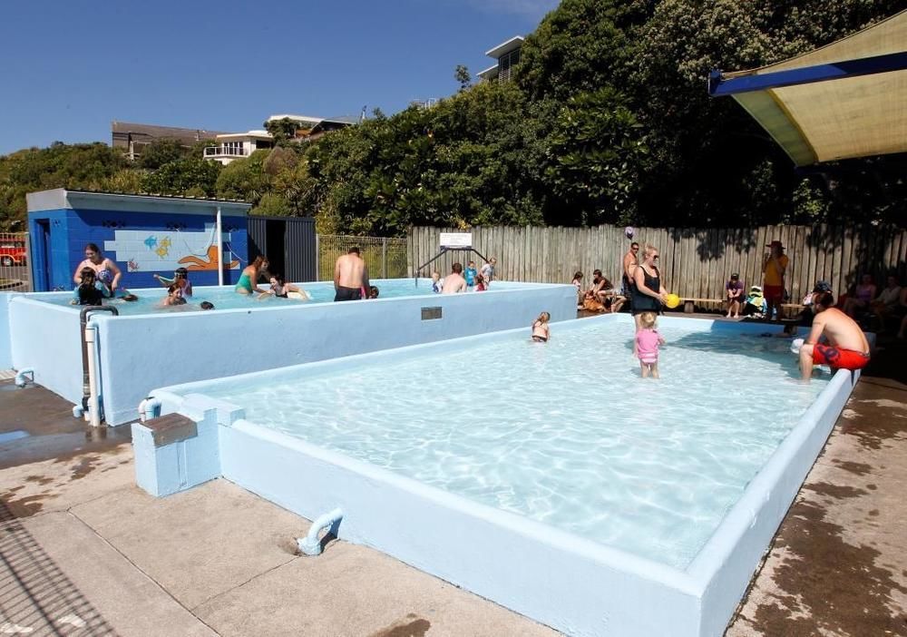 Fitzroy Beach Holiday Park New Plymouth Exterior foto