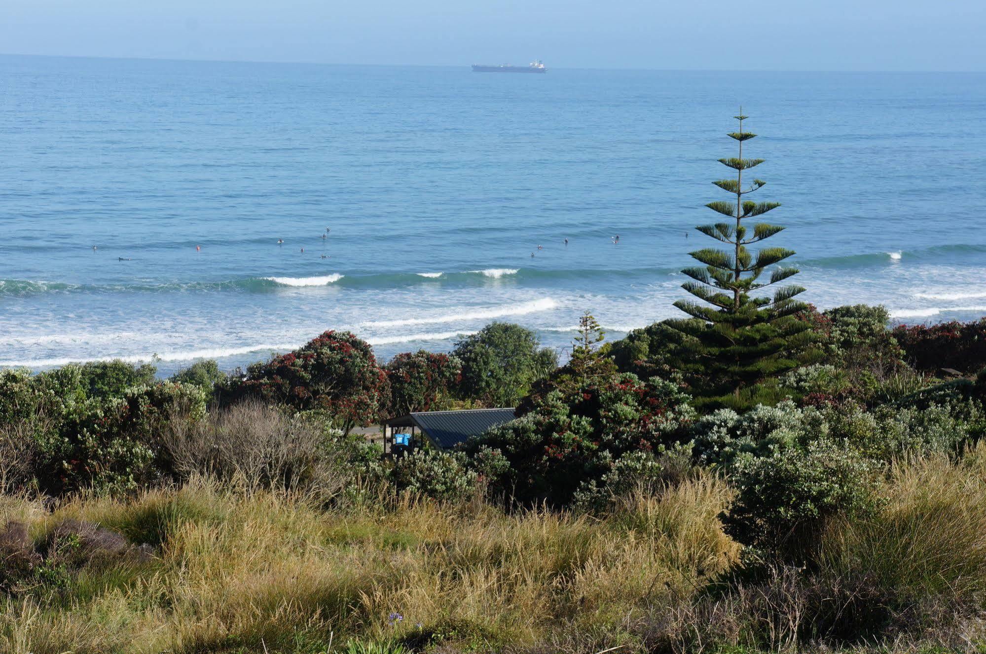 Fitzroy Beach Holiday Park New Plymouth Exterior foto
