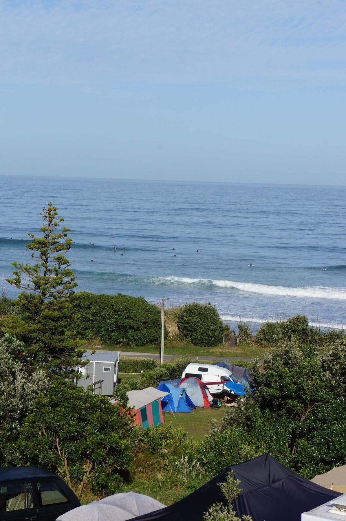 Fitzroy Beach Holiday Park New Plymouth Exterior foto